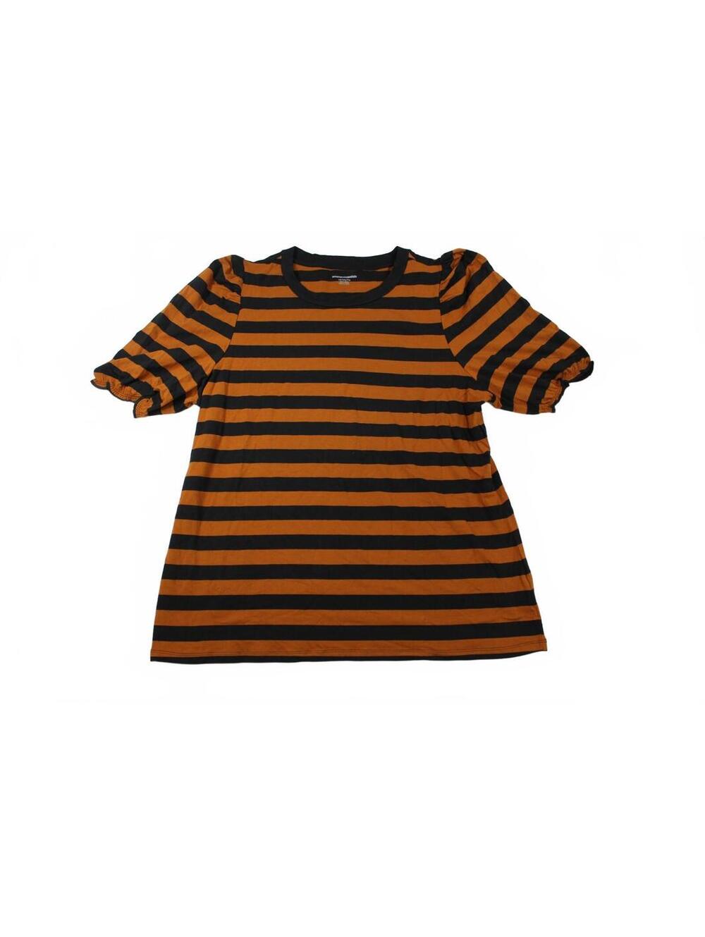 Amazon Essentials Striped Puff Sleeve T-Shirt XXL
